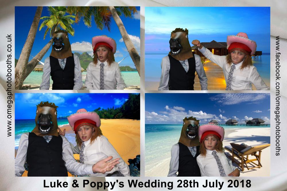Luke & Poppy's Wedding | View more photos from the event at gallery.omegaphotobooths.co.uk/u/Omega-Photobooths/Luke-Poppys-Wedding